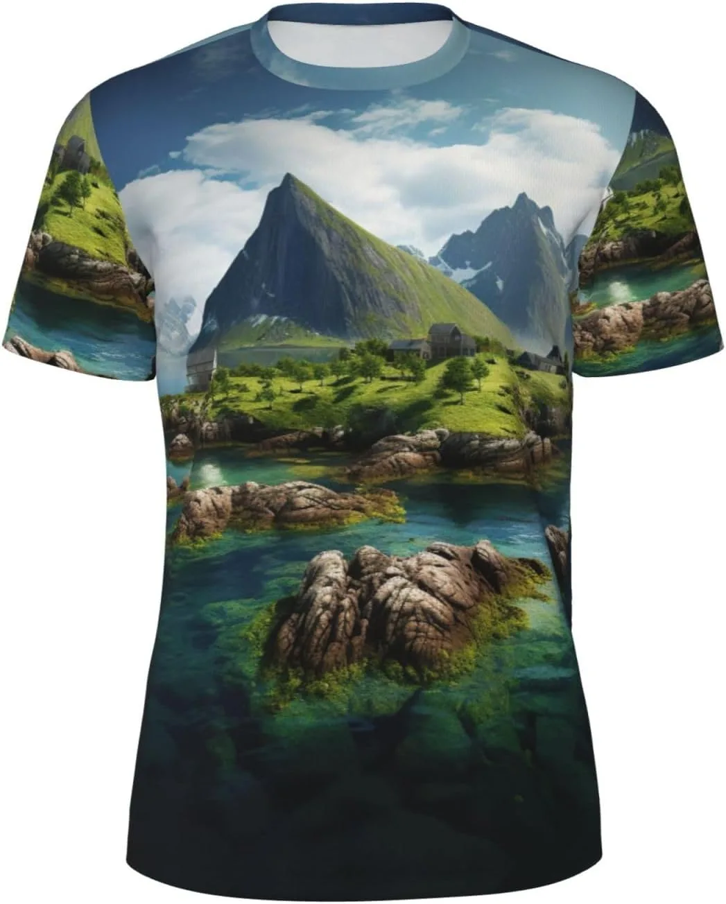 Футболка мужская летняя с принтом Norway Islands, легкая и дышащая SDFHU
Футболка мужская летняя с принтом Norway Islands, легкая и дышащая SDFHU