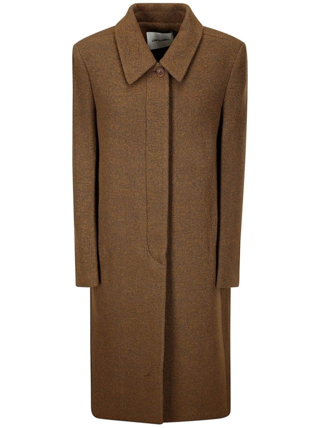 Low Classic однобортное пальто, коричневый
Low Classic однобортное пальто, коричневый