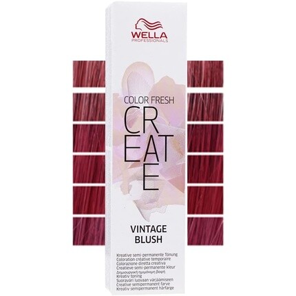 Краска для волос Professionals Fresh Create Vintage Румяна 60 мл, Wella
Краска для волос Professionals Fresh Create Vintage Румяна 60 мл, Wella