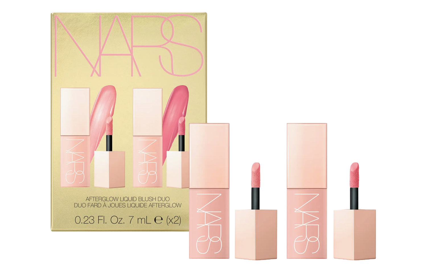 NARS Мини набор румян liquid розовое золото легко растушевывается натуральный тон 7мл*2
NARS Мини набор румян liquid розовое золото легко растушевывается натуральный тон 7мл*2