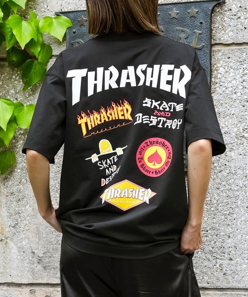 Футболка с коротким рукавом, рашгард, бренд Thrasher, черный
Футболка с коротким рукавом, рашгард, бренд Thrasher, черный