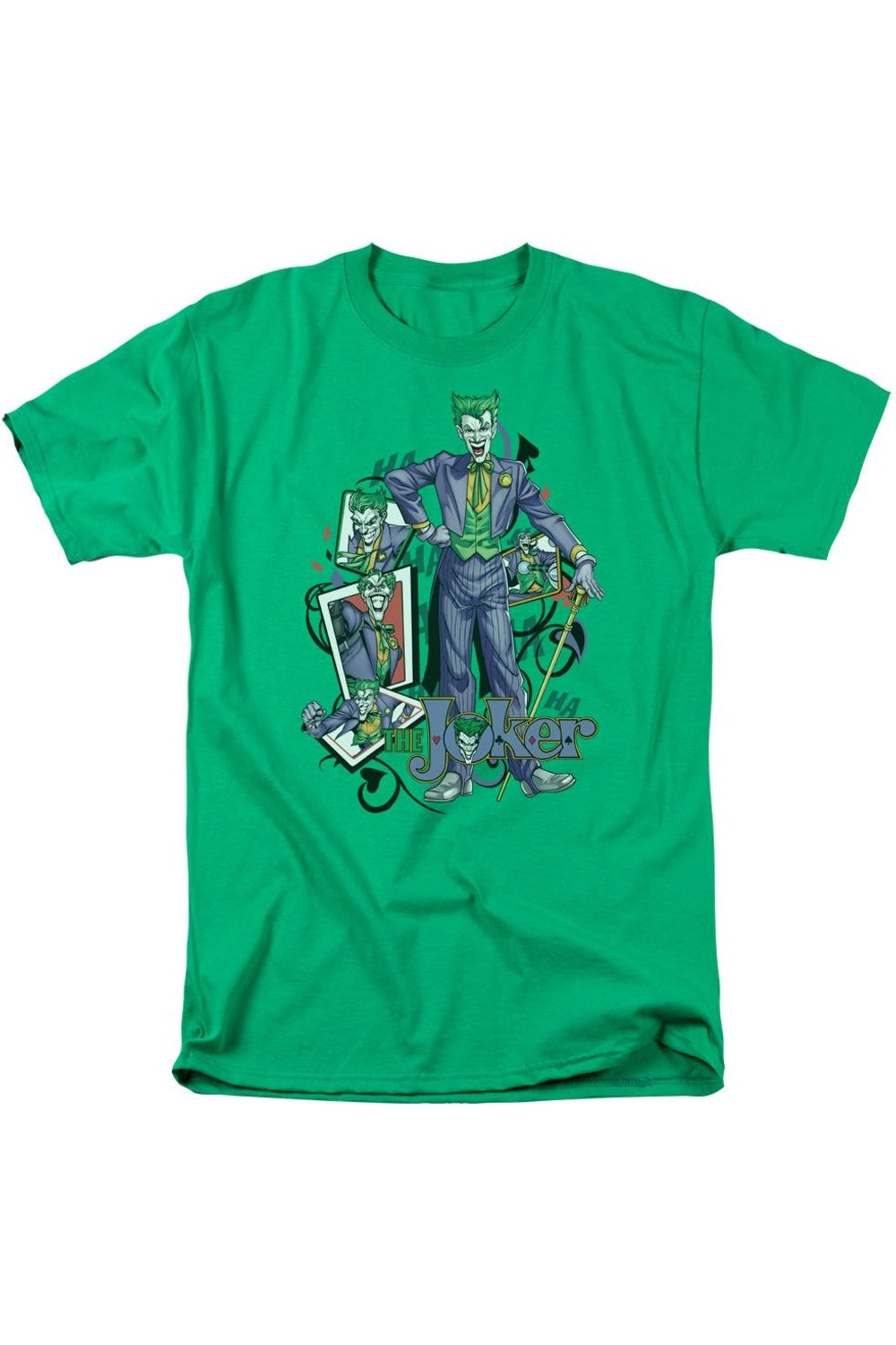 Футболка с коротким рукавом для взрослых Batman Wild Cards Gildan, цвет kelly green
Футболка с коротким рукавом для взрослых Batman Wild Cards Gildan, цвет kelly green