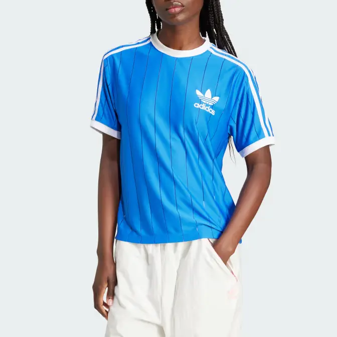 Футболка женская синяя Adidas 
Футболка женская синяя Adidas