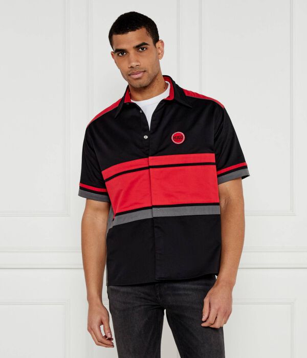 Рубашка эспид Relaxed fit Hugo, черный
Рубашка эспид Relaxed fit Hugo, черный