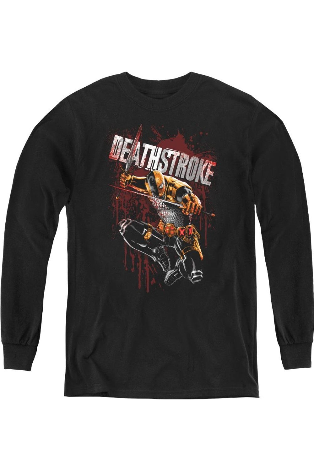 Футболка с длинным рукавом "Лига справедливости Америки" в кровавых брызгах Gildan, черный
Футболка с длинным рукавом "Лига справедливости Америки" в кровавых брызгах Gildan, черный