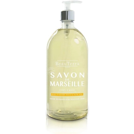 Жидкое марсельское мыло 1л супержирное для тела и рук Beauterra
Жидкое марсельское мыло 1л супержирное для тела и рук Beauterra