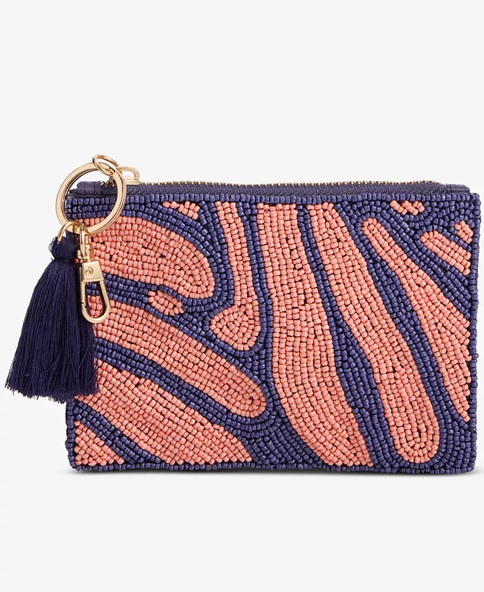 Кошелек для монет с ручной вышивкой On 34th, розовый
Кошелек для монет с ручной вышивкой On 34th, розовый