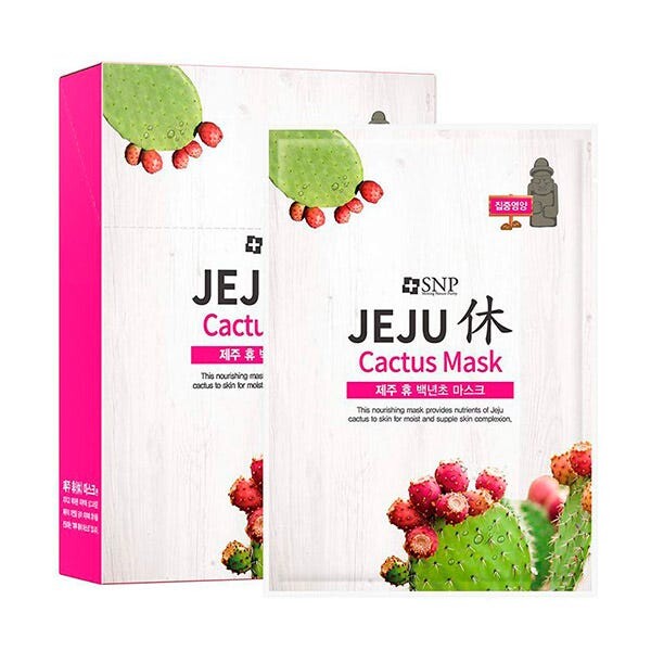 Маска для лица кактус Чеджу 33 мл Snp Prep
Маска для лица кактус Чеджу 33 мл Snp Prep