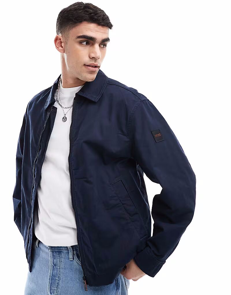 BOSS Orange Ocrush-D свободный крой хлопковая куртка Харрингтон темно-синего цвета с логотипом на рукаве, Синий, BOSS Orange Ocrush-D свободный крой хлопковая куртка Харрингтон темно-синего цвета с логотипом на рукаве
BOSS Orange Ocrush-D свободный крой хлопковая куртка Харрингтон темно-синего цвета с логотипом на рукаве, Синий, BOSS Orange Ocrush-D свободный крой хлопковая куртка Харрингтон темно-синего цвета с логотипом на рукаве