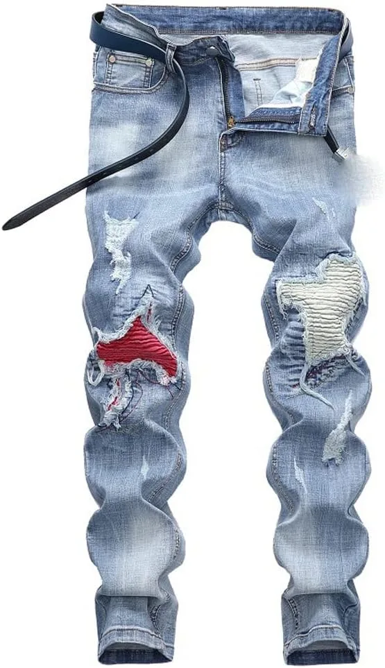 Джинсы Hip Hop Street Denim в стиле distressed, белые, с эффектом потертости, Plus Size SIDUFHAOPKLL
Джинсы Hip Hop Street Denim в стиле distressed, белые, с эффектом потертости, Plus Size SIDUFHAOPKLL