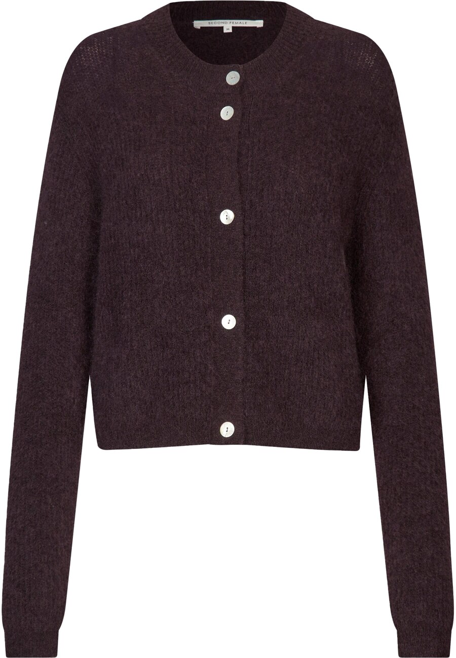 Вязаный кардиган SECOND FEMALE Andrea, шоколадный
Вязаный кардиган SECOND FEMALE Andrea, шоколадный