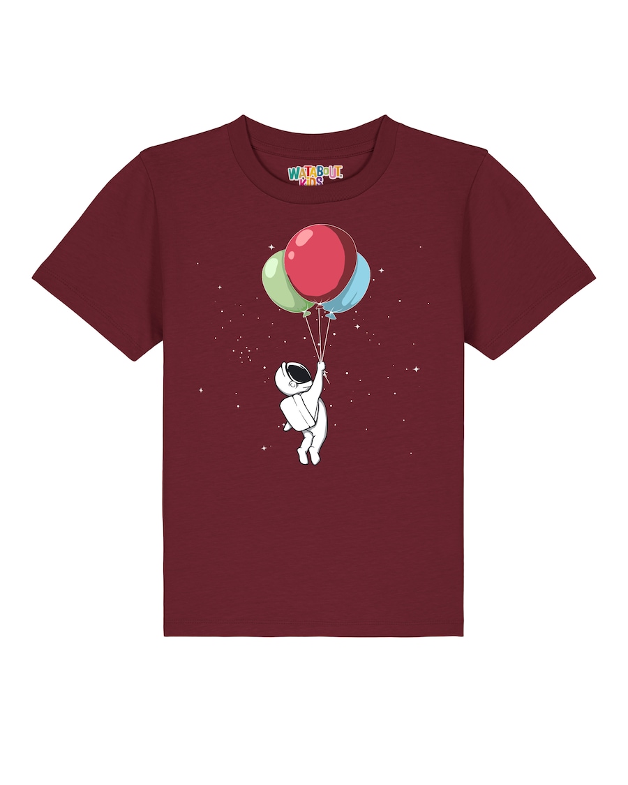 Рубашка watabout.kids Little Balloon Astronaut, красный/бордовый
Рубашка watabout.kids Little Balloon Astronaut, красный/бордовый