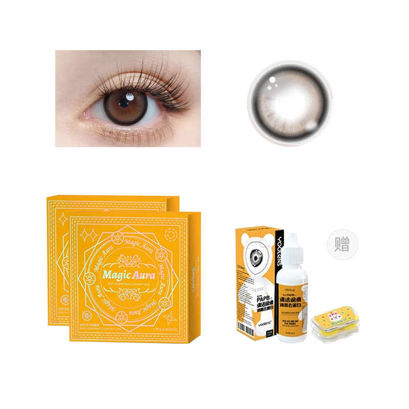 Контактные линзы Magic Series большого диаметра на полгода 1 шт * 2 упаковки с футляром и раствором для ухода YOOLENS
Контактные линзы Magic Series большого диаметра на полгода 1 шт * 2 упаковки с футляром и раствором для ухода YOOLENS