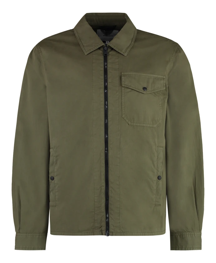 Рубашка из габардина Woolrich, зеленый
Рубашка из габардина Woolrich, зеленый