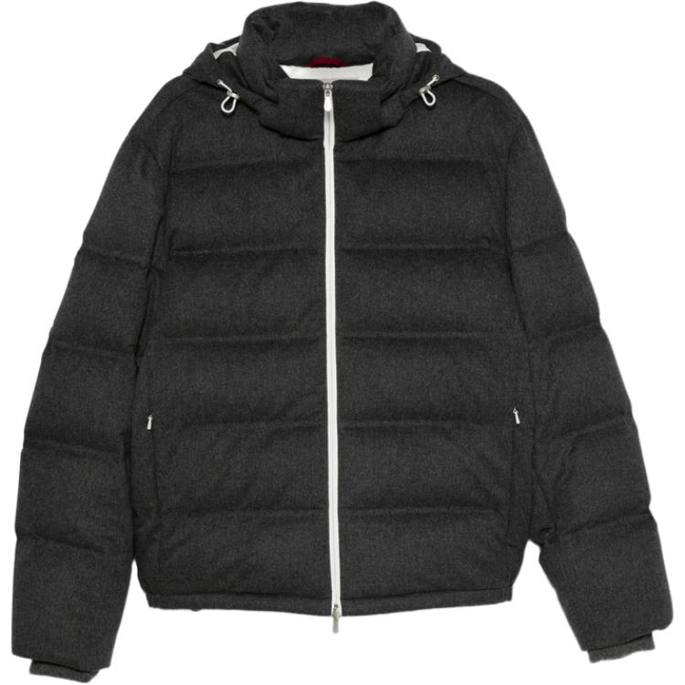 Brunello Cucinelli Куртка утепленная стеганая с капюшоном, Gray
Brunello Cucinelli Куртка утепленная стеганая с капюшоном, Gray