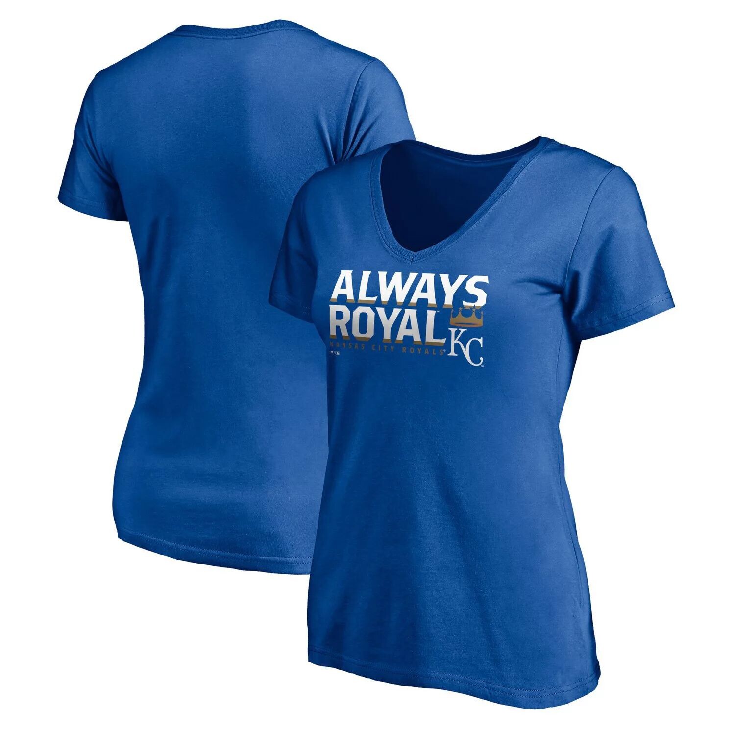 Женская футболка Fanatics Royal Kansas City Royals Hometown с v-образным вырезом Fanatics
Женская футболка Fanatics Royal Kansas City Royals Hometown с v-образным вырезом Fanatics