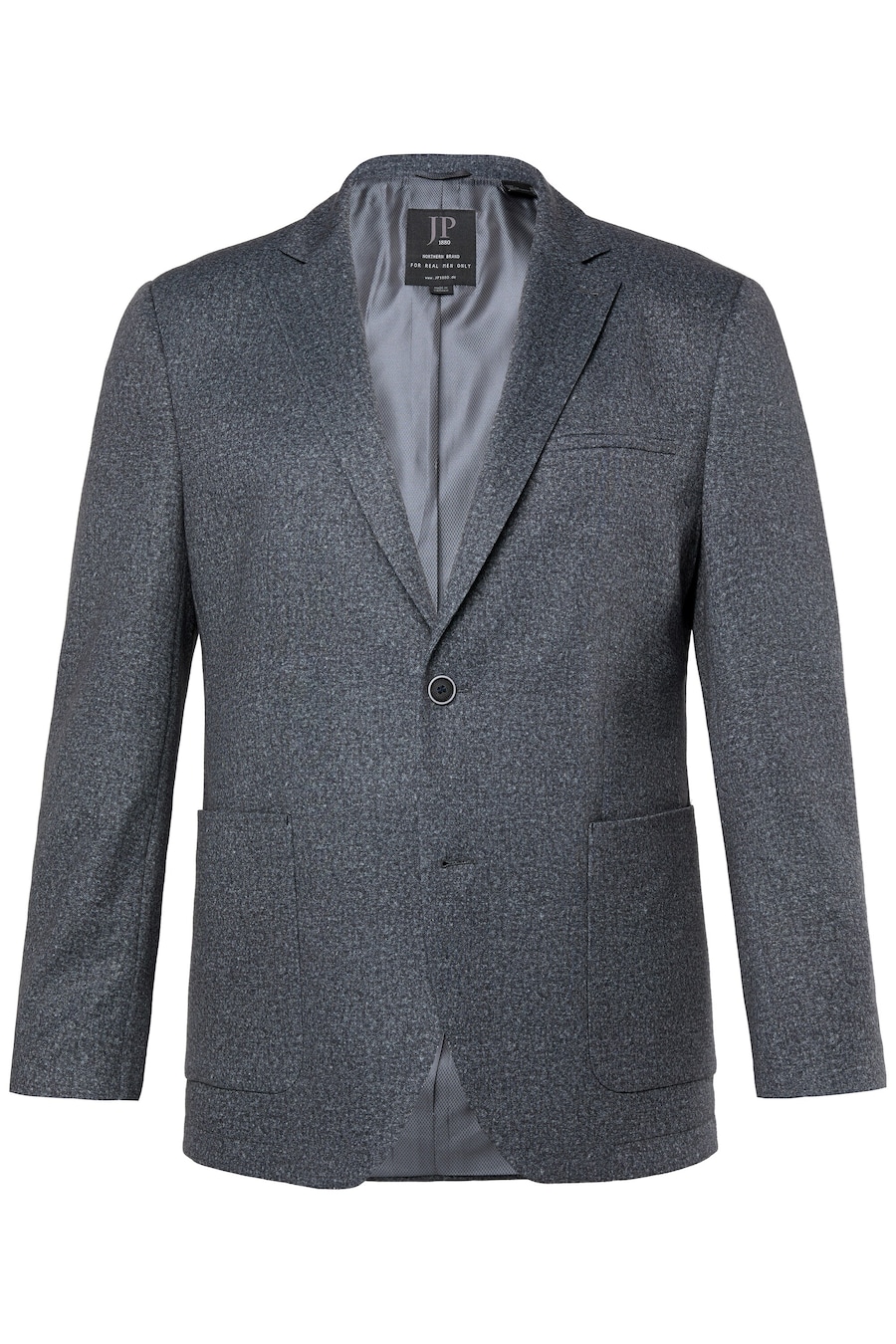 Деловой пиджак прямого кроя JP1880, графитовый
Деловой пиджак прямого кроя JP1880, графитовый