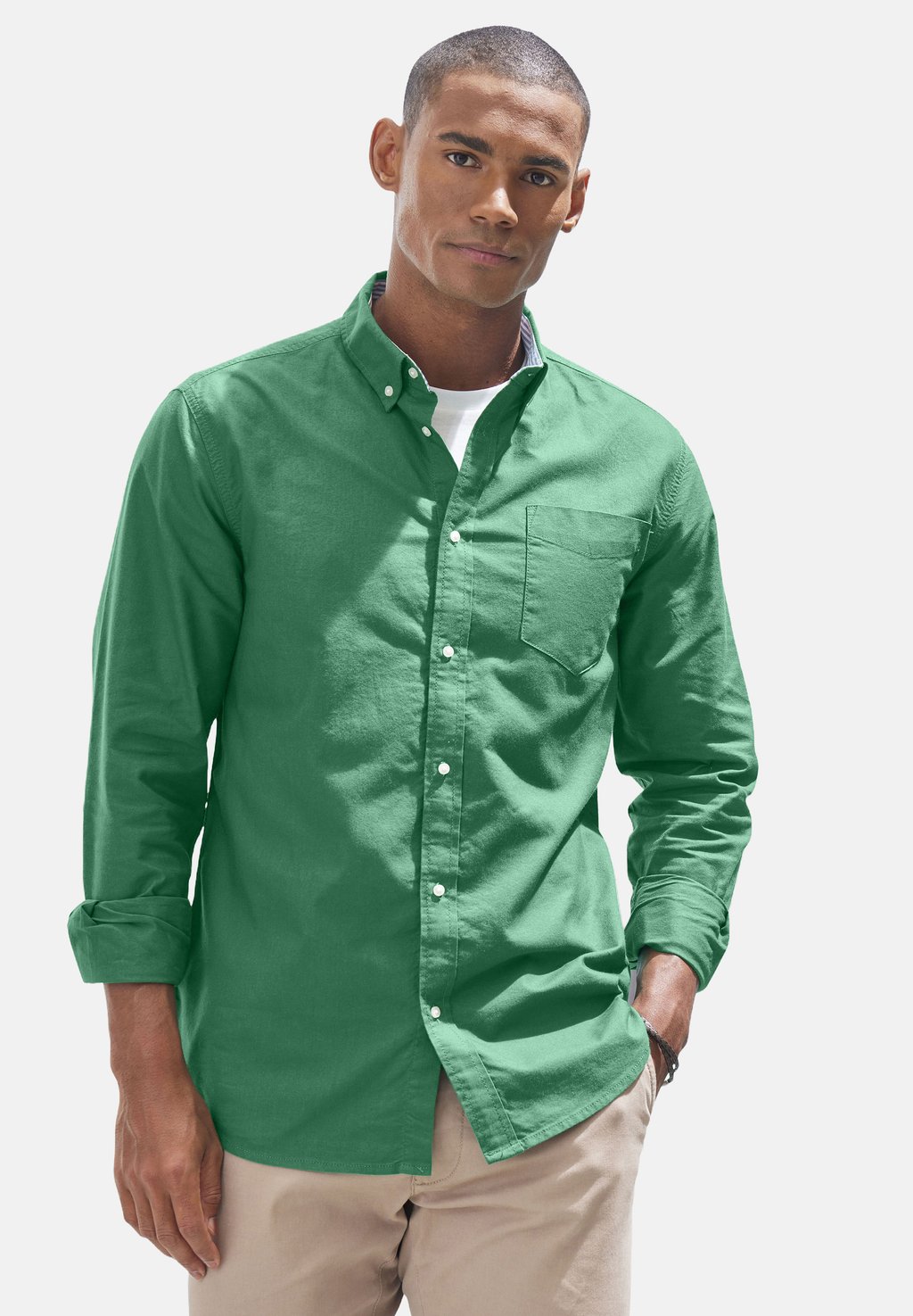 Рубашка H.I.S, зеленый 
Рубашка H.I.S, зеленый