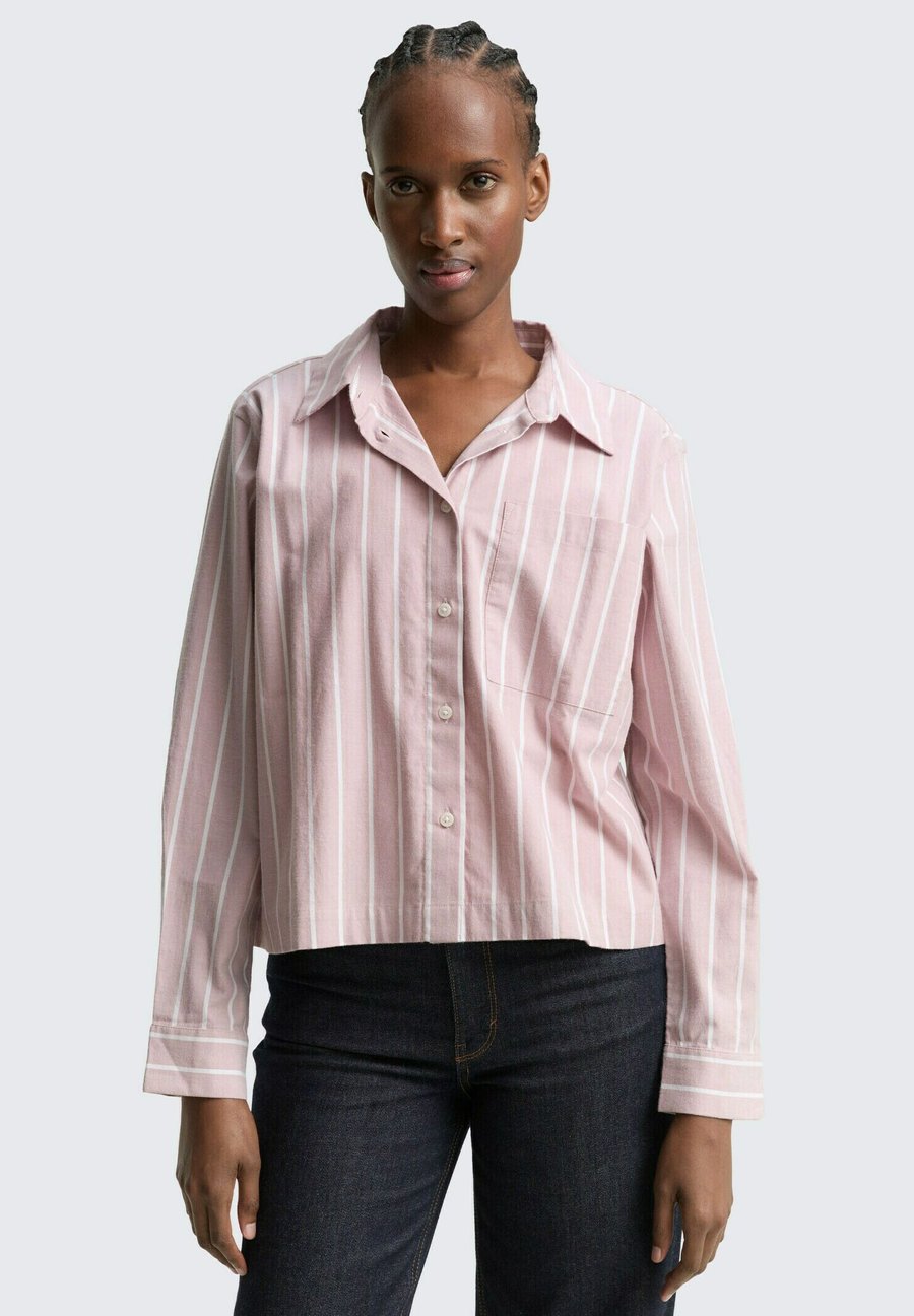 Блуза TOM TAILOR DENIM BOXY, Dusty Rose/White Stripe/Light Pink
Блуза TOM TAILOR DENIM BOXY, Dusty Rose/White Stripe/Light Pink