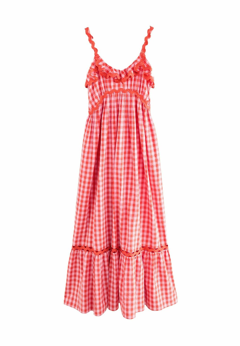 Платье макси REGULAR FIT - TEXTURED TIERED Next, красный
Платье макси REGULAR FIT - TEXTURED TIERED Next, красный