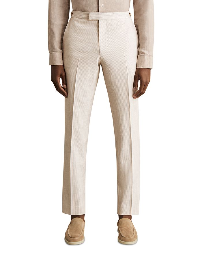 Брюки Kai Pinstripe Slim Fit Mixer Suit REISS, слоновая кость/кремовый
Брюки Kai Pinstripe Slim Fit Mixer Suit REISS, слоновая кость/кремовый