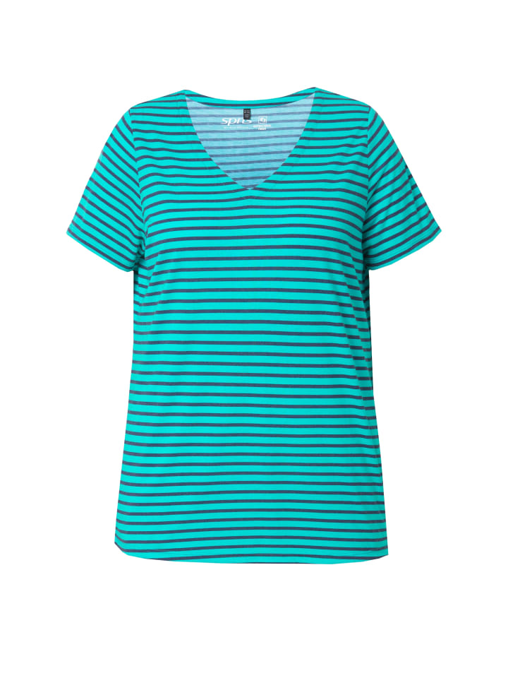 Футболка Ulla Popken, бирюзовый
Футболка Ulla Popken, бирюзовый