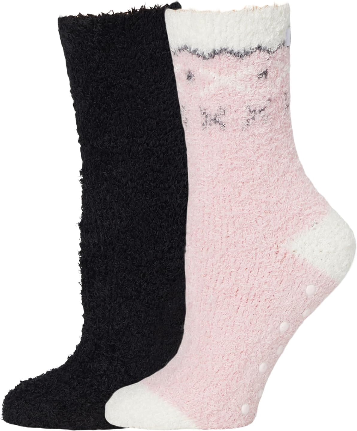 Носки Karen Neuburger Women's Two Pack Cozy Slipper Socks, Pink Fairisle And Black
Носки Karen Neuburger Women's Two Pack Cozy Slipper Socks, Pink Fairisle And Black