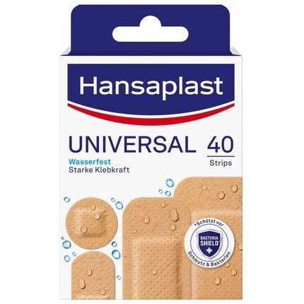 Hansaplast Универсальный пластырь 40 полосок
Hansaplast Универсальный пластырь 40 полосок