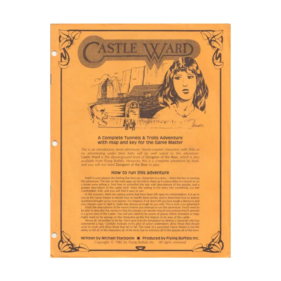 Модуль Castle Ward, Tunnels & Trolls - Core Rules & Assorted (1975-2007) 
Модуль Castle Ward, Tunnels & Trolls - Core Rules & Assorted (1975-2007)