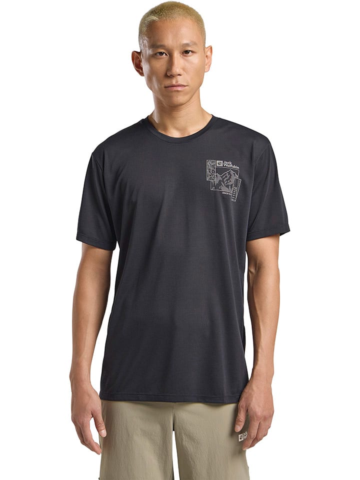 Jack Wolfskin Функциональная рубашка "Воннан" антрацитового цвета
Jack Wolfskin Функциональная рубашка "Воннан" антрацитового цвета