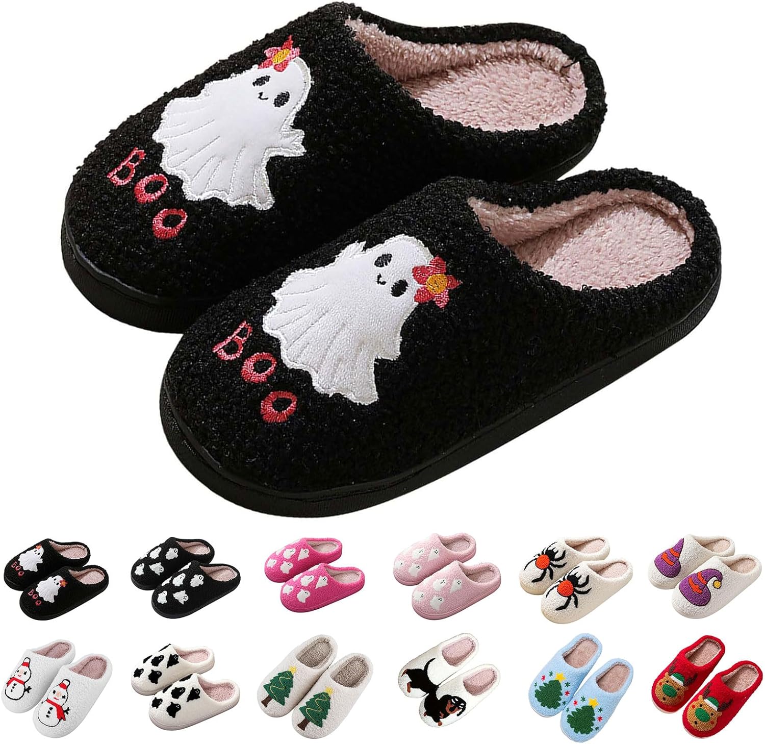 Тапочки для женщин и мужчин с противоскользящей подошвой, уютные и пушистые, плюшевые, милые домашние тапочки для спальни, зимние теплые с меховой подкладкой, для дома и улицы, удобные для праздников Movnebyro, мультиколор
Тапочки для женщин и мужчин с противоскользящей подошвой, уютные и пушистые, плюшевые, милые домашние тапочки для спальни, зимние теплые с меховой подкладкой, для дома и улицы, удобные для праздников Movnebyro, мультиколор