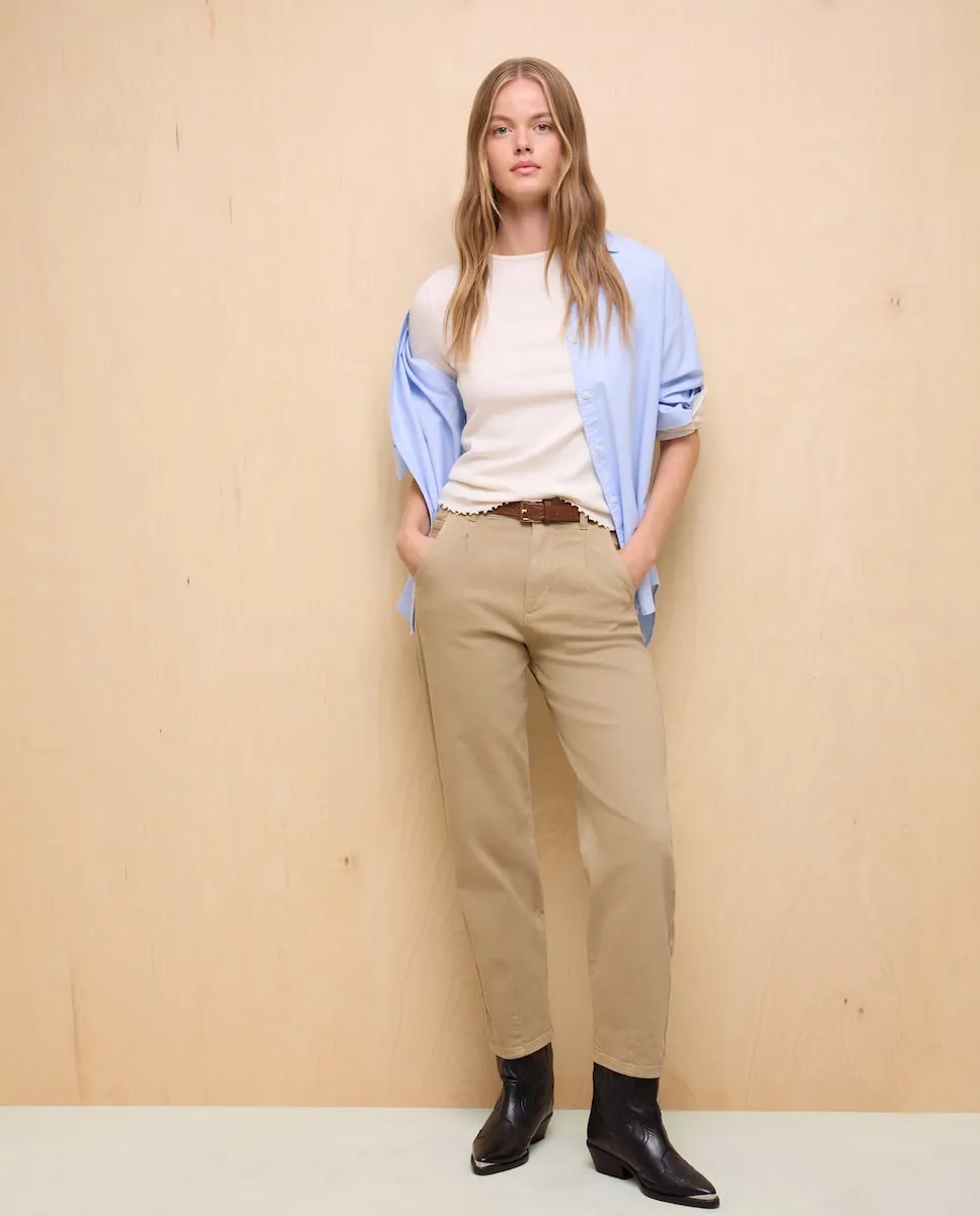 Женские широкие брюки Easy Wear, хаки
Женские широкие брюки Easy Wear, хаки