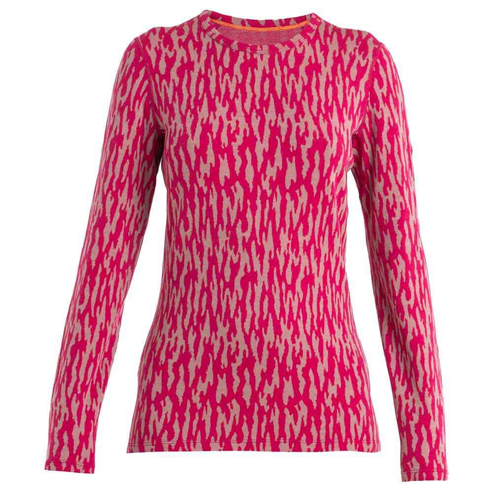 Базовый слой Icebreaker 260 Vertex Crewe Macro Forms Merino, розовый
Базовый слой Icebreaker 260 Vertex Crewe Macro Forms Merino, розовый