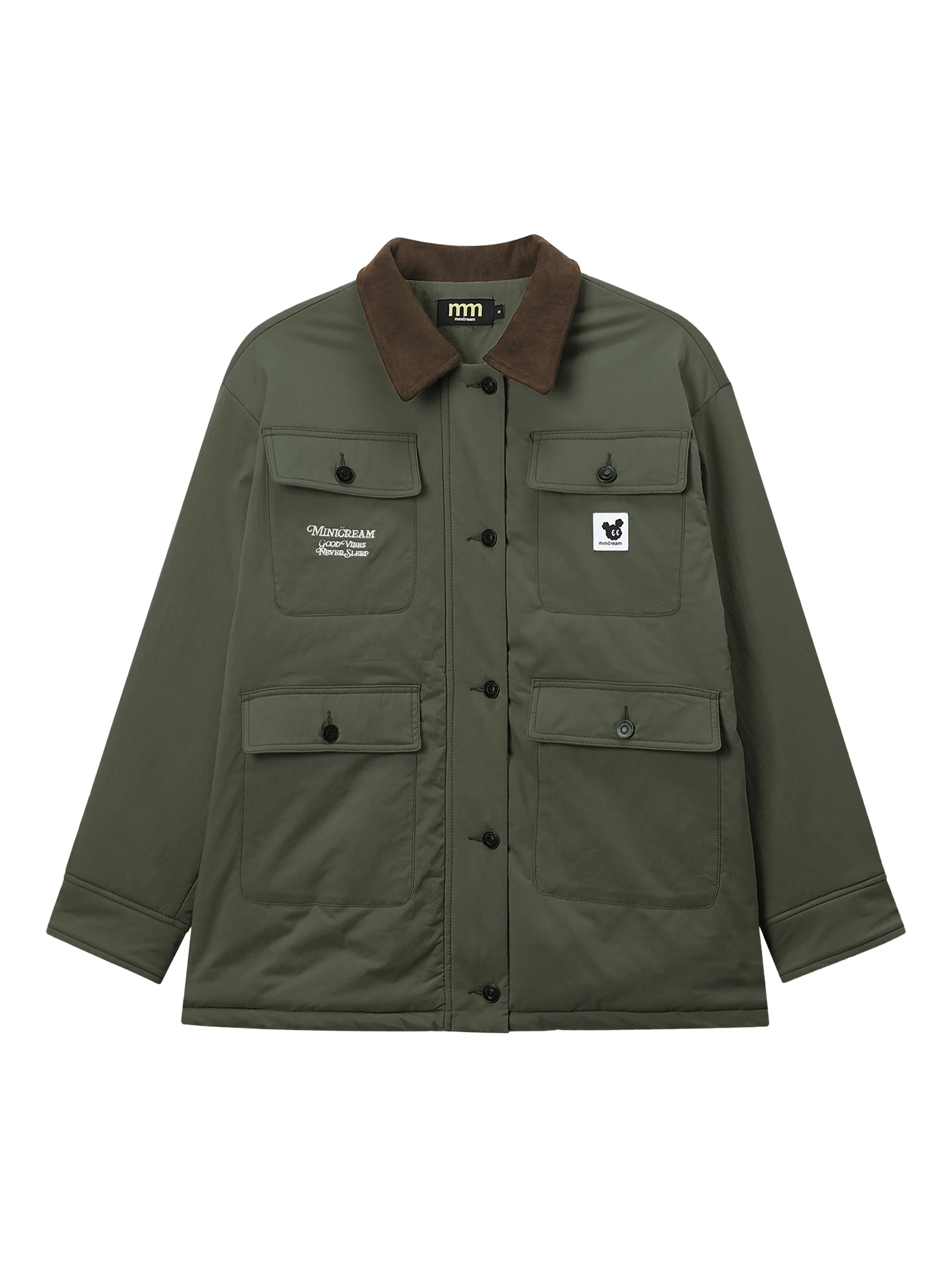 Жакет на пуговицах с карманами Mini Cream, зеленый
Жакет на пуговицах с карманами Mini Cream, зеленый