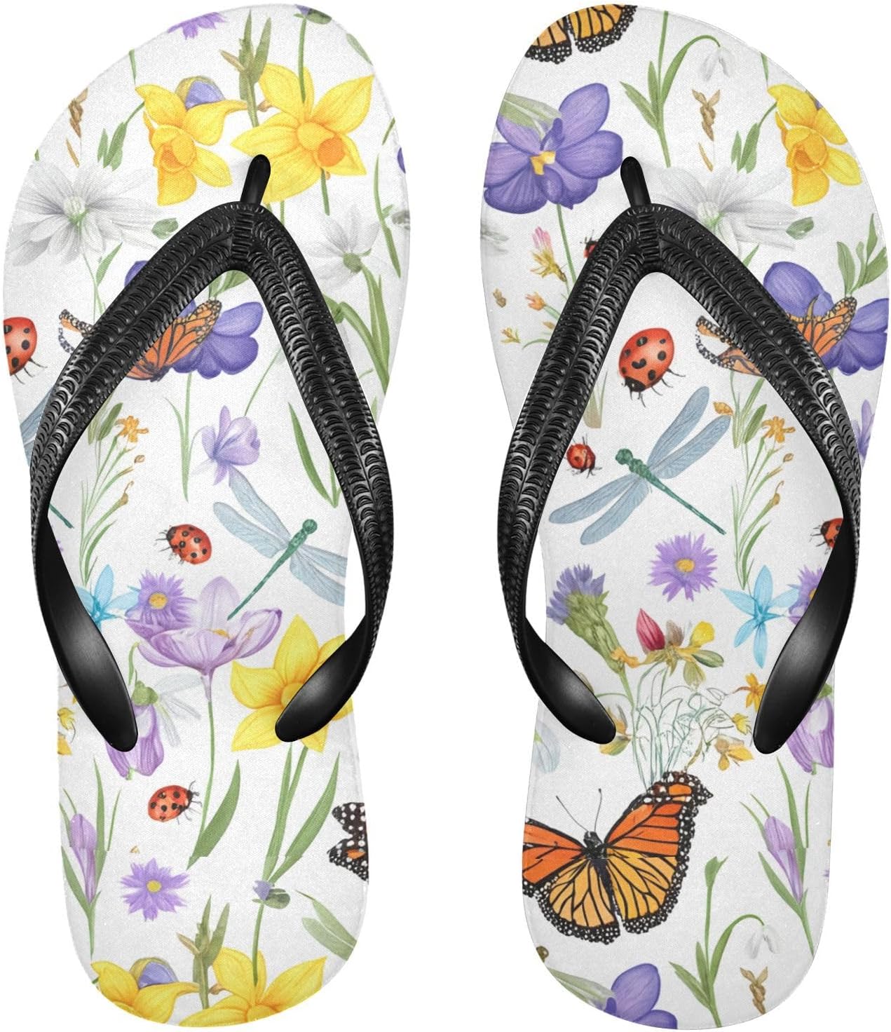 Мужские летние шлепанцы на пляж с цветочным и стрекозиным принтом, белые резиновые вьетнамки с антискользящей подошвой для прогулок Sinestour
Мужские летние шлепанцы на пляж с цветочным и стрекозиным принтом, белые резиновые вьетнамки с антискользящей подошвой для прогулок Sinestour