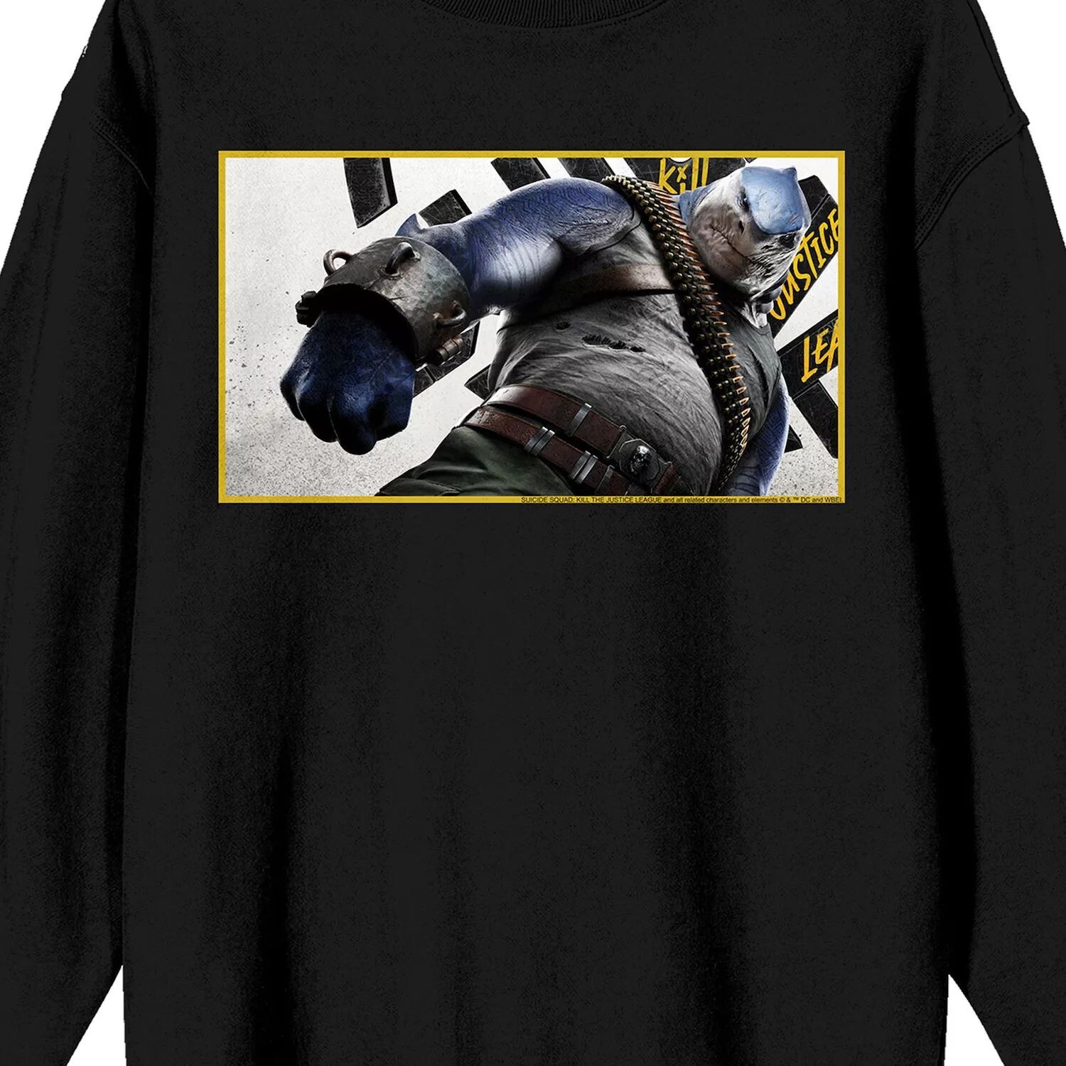 Мужская футболка с длинными рукавами и графикой DC Comics Suicide Squad King Shark
Мужская футболка с длинными рукавами и графикой DC Comics Suicide Squad King Shark