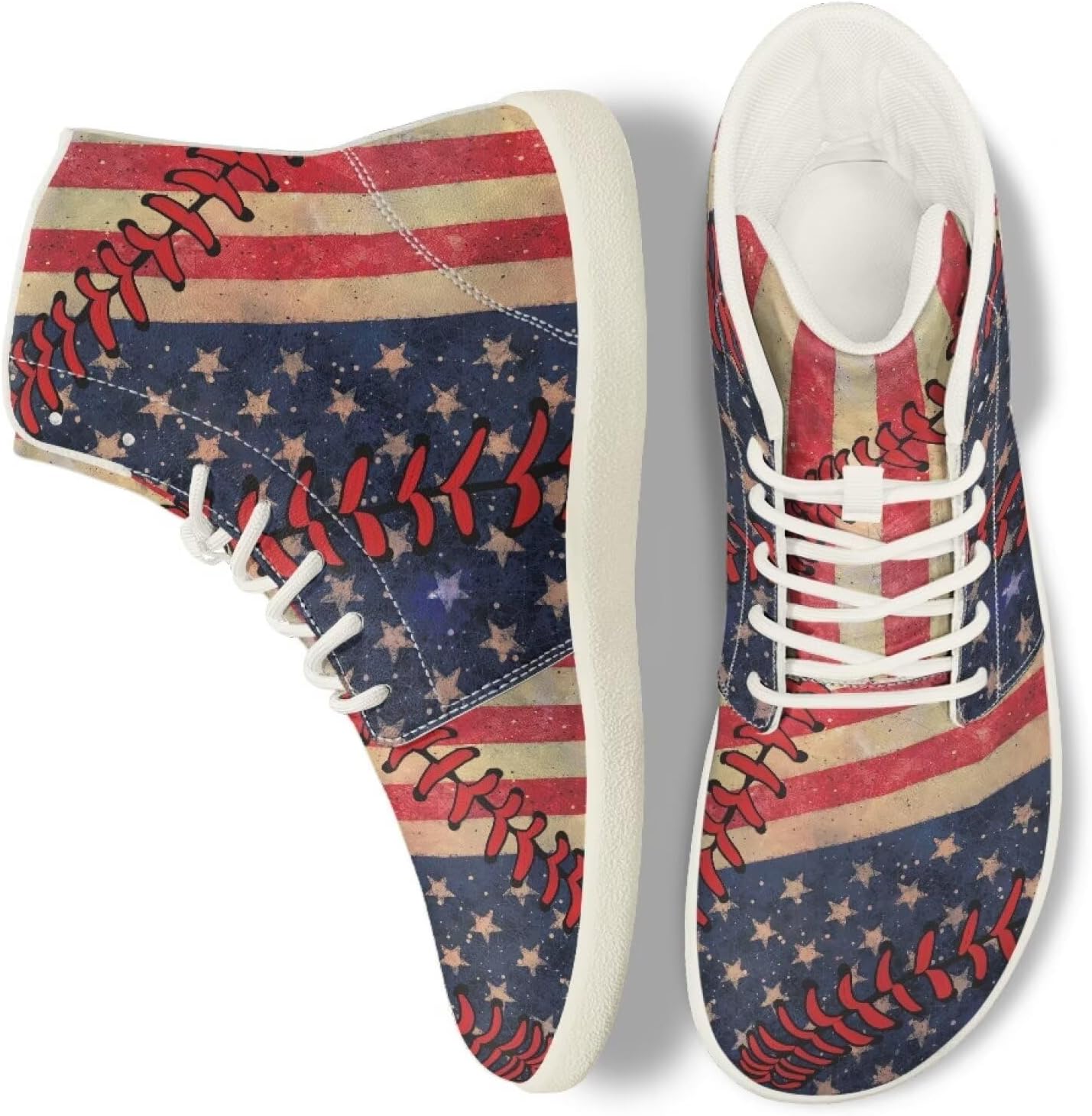 Мужские широкие высокие кроссовки босоногого типа, легкие, противоскользящие, для ходьбы, с нулевым перепадом, повседневные кроссовки с поддержкой лодыжки, размеры 5-14 Qoiuvncy, Retro American Flag Design
Мужские широкие высокие кроссовки босоногого типа, легкие, противоскользящие, для ходьбы, с нулевым перепадом, повседневные кроссовки с поддержкой лодыжки, размеры 5-14 Qoiuvncy, Retro American Flag Design