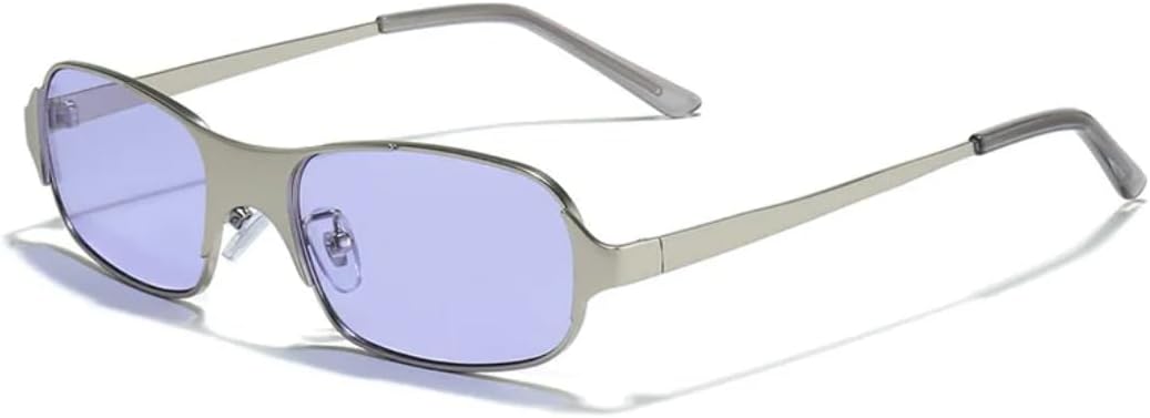 Популярные модные прямоугольные металлические женские солнцезащитные очки в стиле ретро с градиентными оттенками конфетных цветов, защита от УФ-излучения UV400, мужские матовые VVTWSSW, Matte Silver Purple
Популярные модные прямоугольные металлические женские солнцезащитные очки в стиле ретро с градиентными оттенками конфетных цветов, защита от УФ-излучения UV400, мужские матовые VVTWSSW, Matte Silver Purple