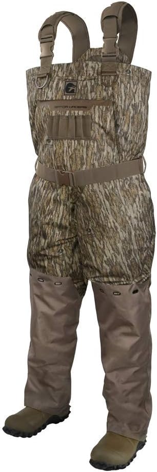 Мужские болотные сапоги Gator Waders серии Shield с ботинками для охоты - дышащая 4-слойная внешняя подкладка - утепленная термо-подкладка, Mossy Oak Bottomland
Мужские болотные сапоги Gator Waders серии Shield с ботинками для охоты - дышащая 4-слойная внешняя подкладка - утепленная термо-подкладка, Mossy Oak Bottomland