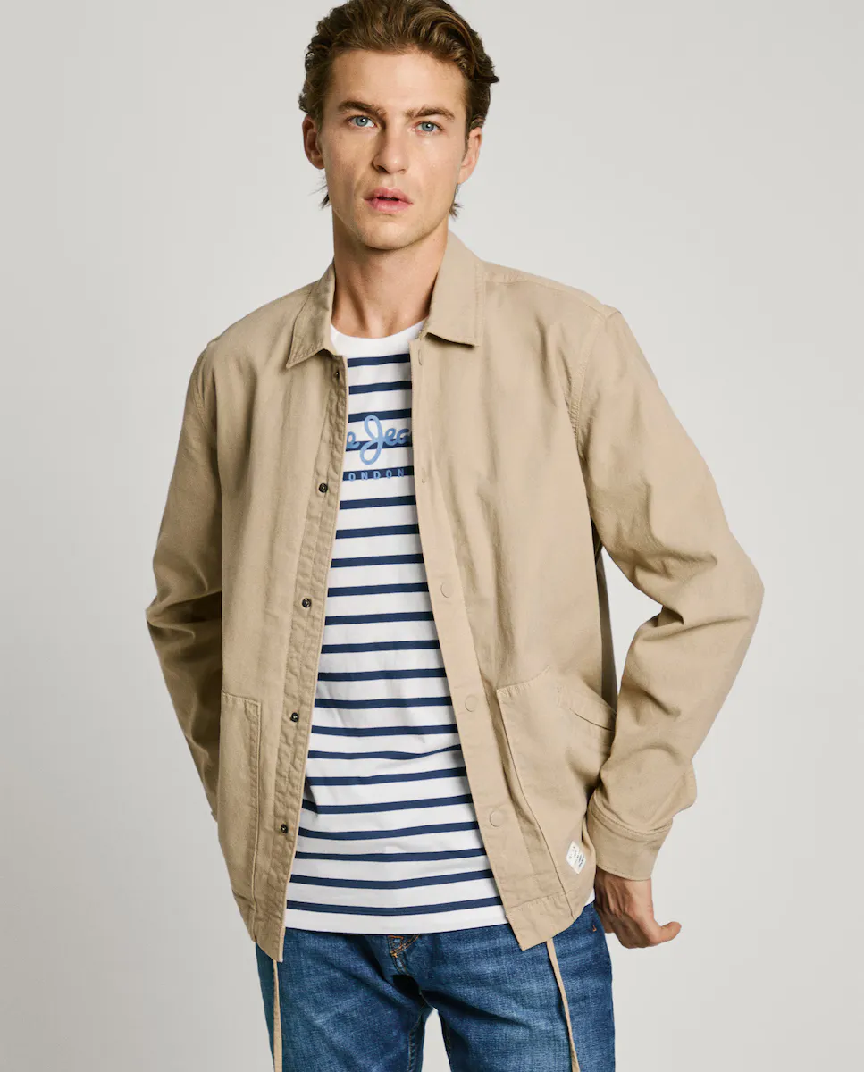 Мужская рубашка прямого кроя с регулируемым подолом Pepe Jeans, бежевый
Мужская рубашка прямого кроя с регулируемым подолом Pepe Jeans, бежевый