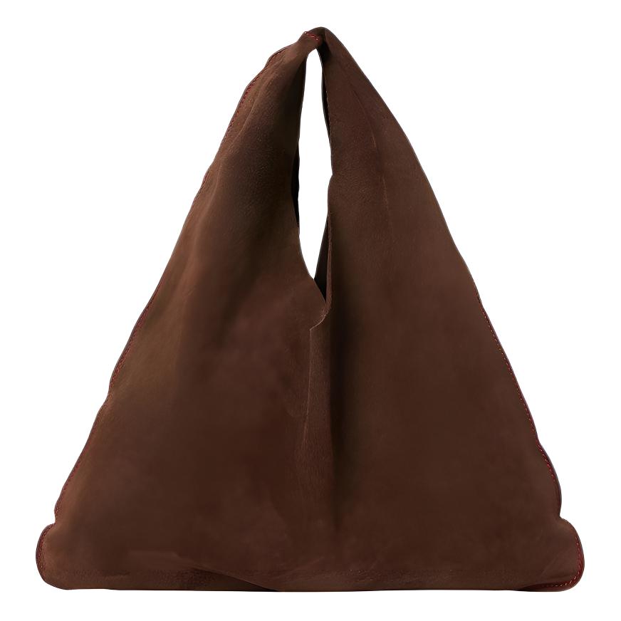 THE ROW Сумка женская маленькая коричневая из замши и телячьей кожи
THE ROW Сумка женская маленькая коричневая из замши и телячьей кожи