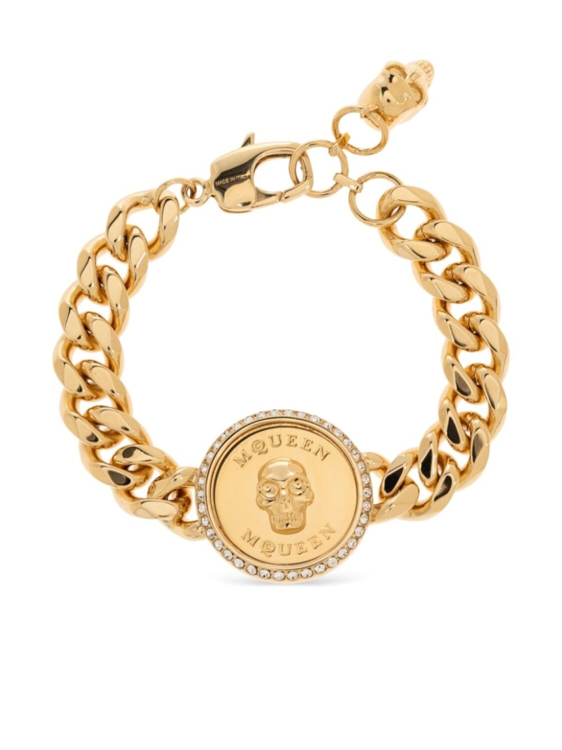 Браслет Alexander McQueen Sovereign Skull, золотой
Браслет Alexander McQueen Sovereign Skull, золотой