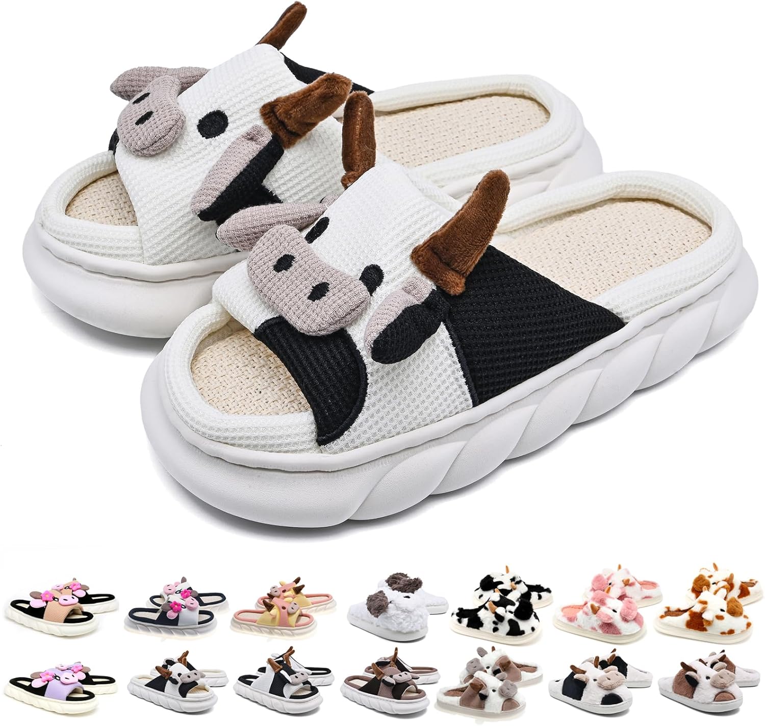 Тапочки SLAWOCE для женщин и мужчин, пушистые, милые и уютные, для дома и улицы, белый
Тапочки SLAWOCE для женщин и мужчин, пушистые, милые и уютные, для дома и улицы, белый