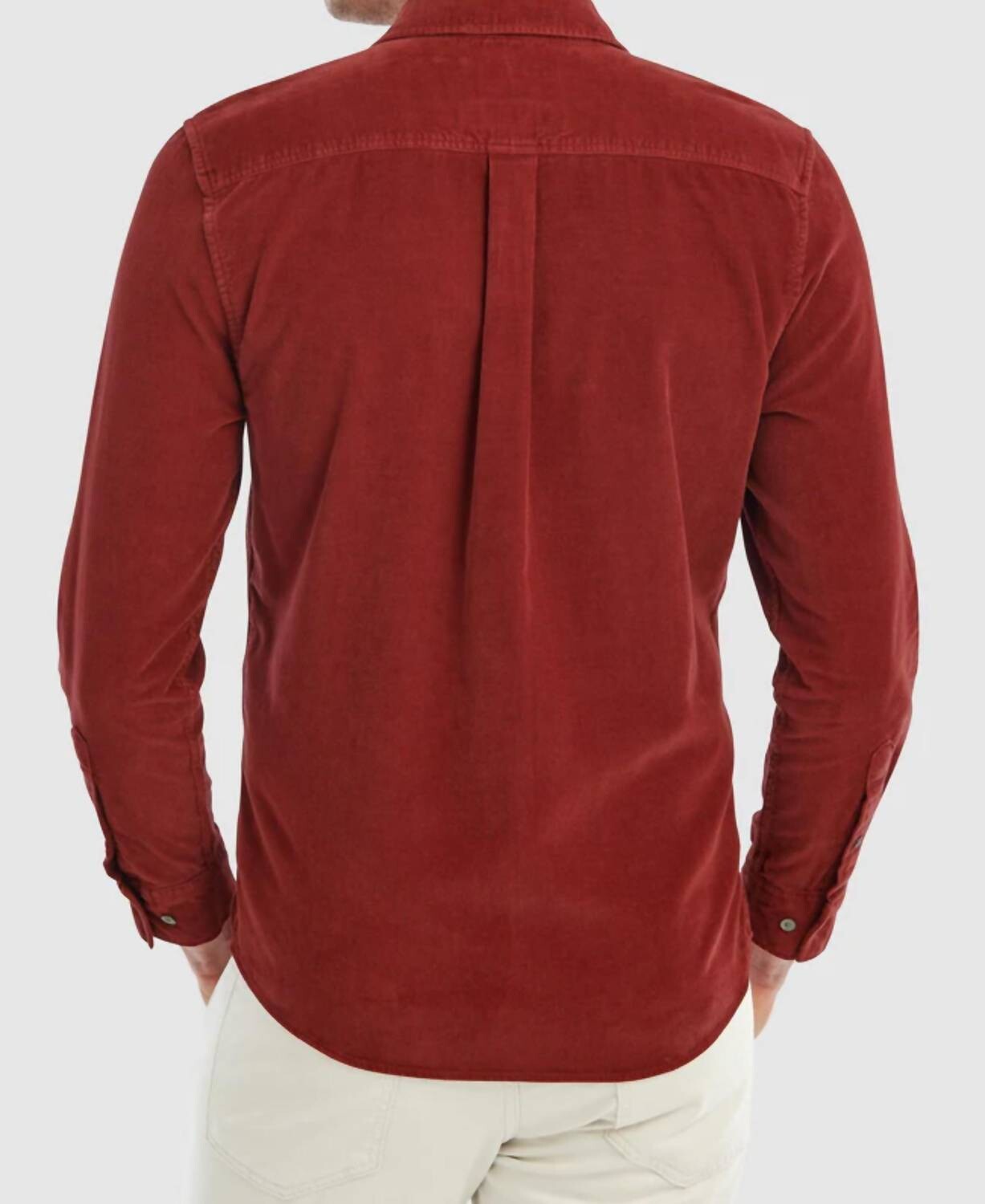 Красная вельветовая рубашка Kodiak Hangin' Out Johnnie-O
Красная вельветовая рубашка Kodiak Hangin' Out Johnnie-O