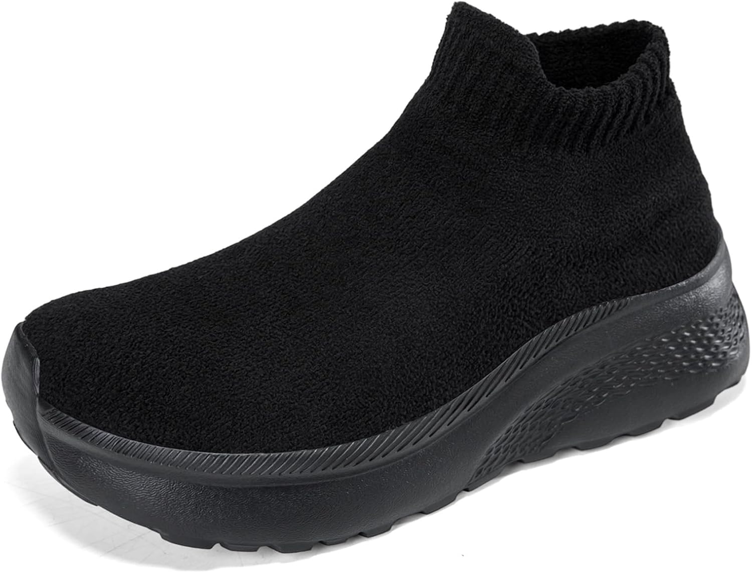 Мужские вязаные кроссовки с широкой посадкой и плюшевой толстой подошвой, зимние теплые легкие обувь большого размера Generic, черный
Мужские вязаные кроссовки с широкой посадкой и плюшевой толстой подошвой, зимние теплые легкие обувь большого размера Generic, черный