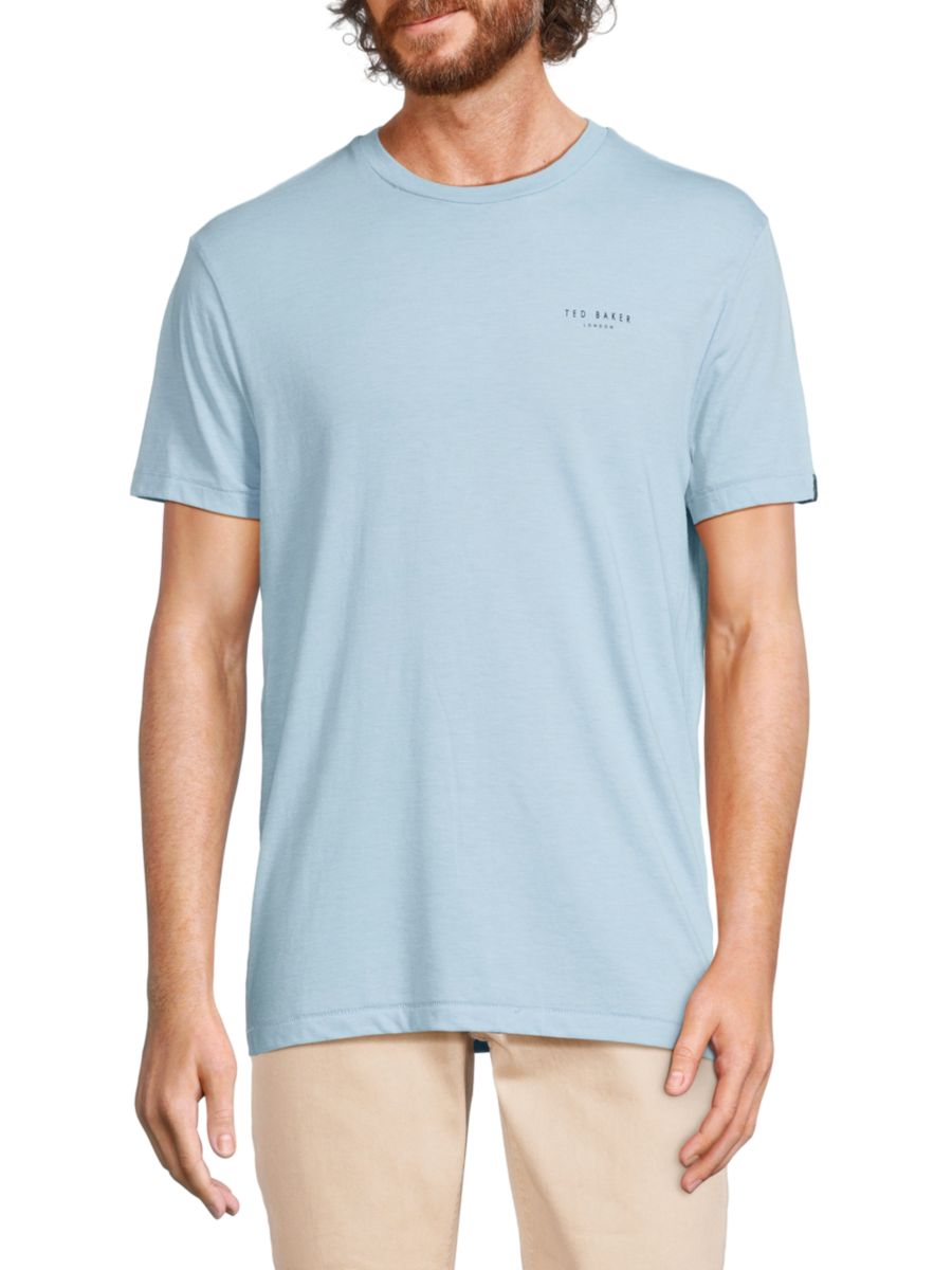 Футболка с круглым вырезом и логотипом Ted Baker, цвет Blue Bell
Футболка с круглым вырезом и логотипом Ted Baker, цвет Blue Bell