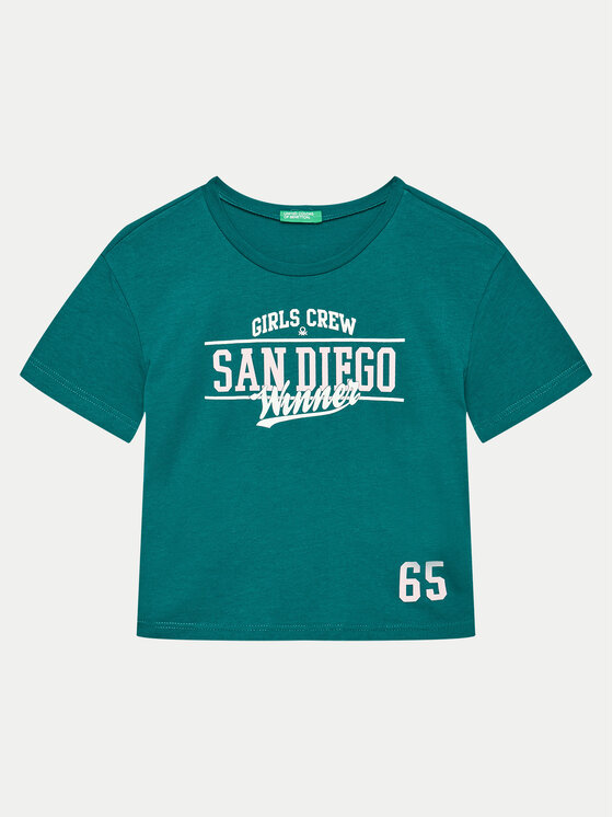 Футболка regular fit 3096C10LG United Colors Of Benetton, зеленый
Футболка regular fit 3096C10LG United Colors Of Benetton, зеленый