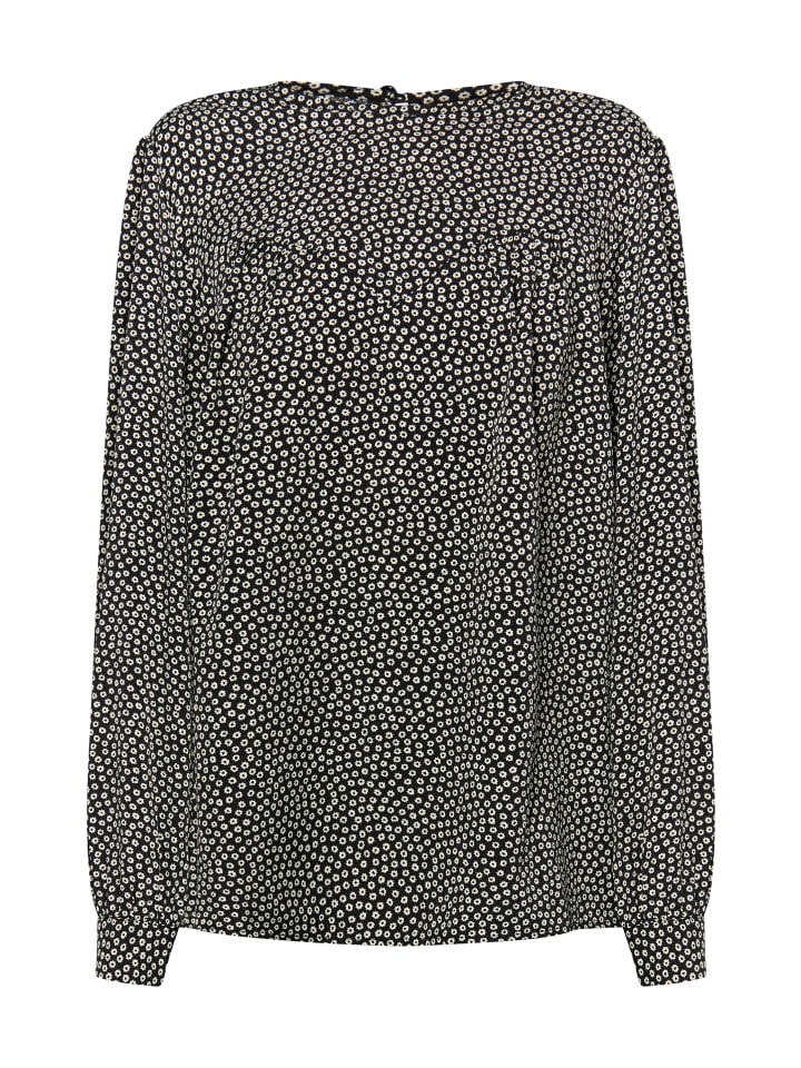 DreiMaster Женская блузка с длинными рукавами черного и бежевого цвета
DreiMaster Женская блузка с длинными рукавами черного и бежевого цвета