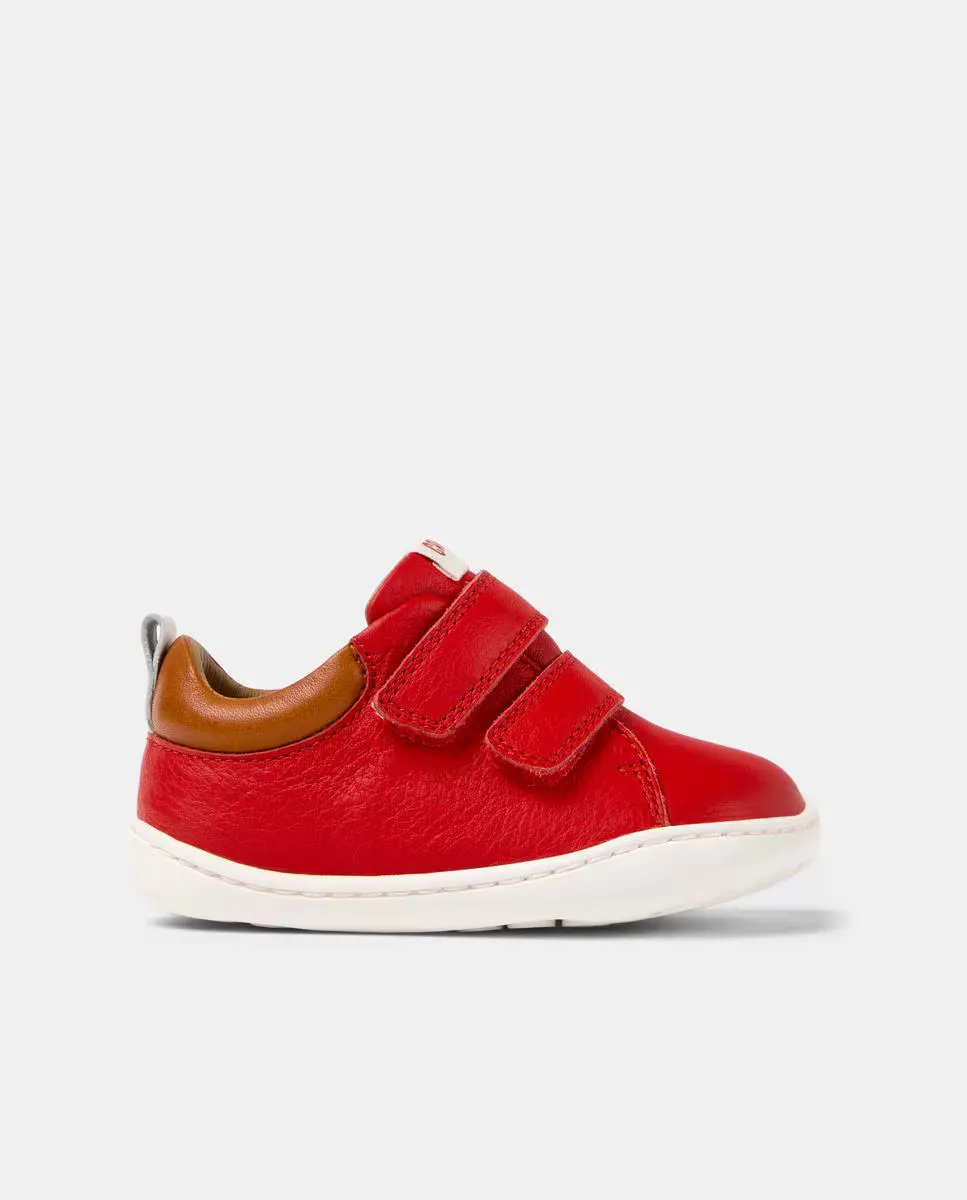 Детские кожаные кроссовки Peu Cami с клейкой застежкой Camper, красный
Детские кожаные кроссовки Peu Cami с клейкой застежкой Camper, красный