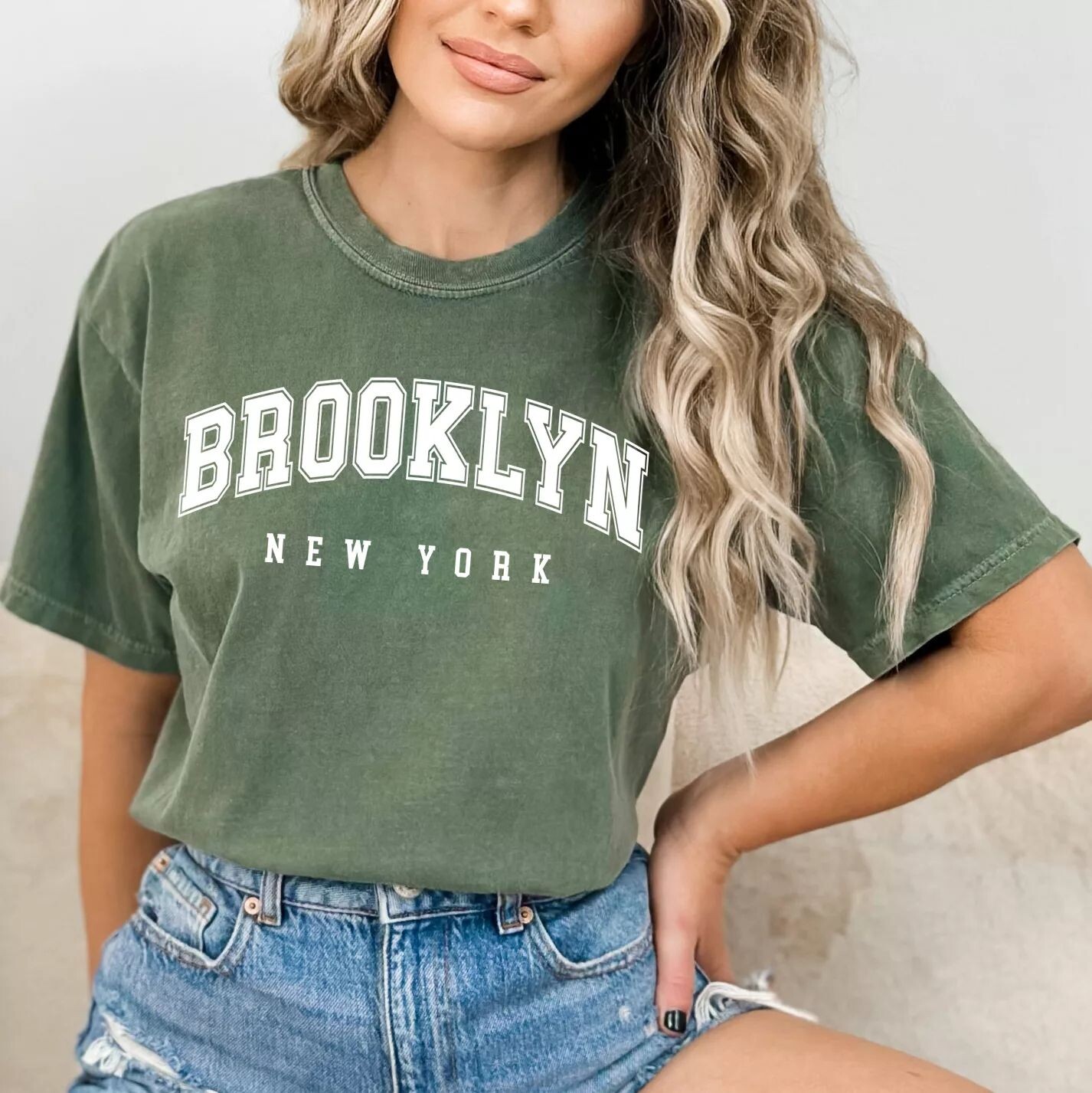 Футболки Brooklyn New York, окрашенные в готовом виде Simply Sage Market
Футболки Brooklyn New York, окрашенные в готовом виде Simply Sage Market